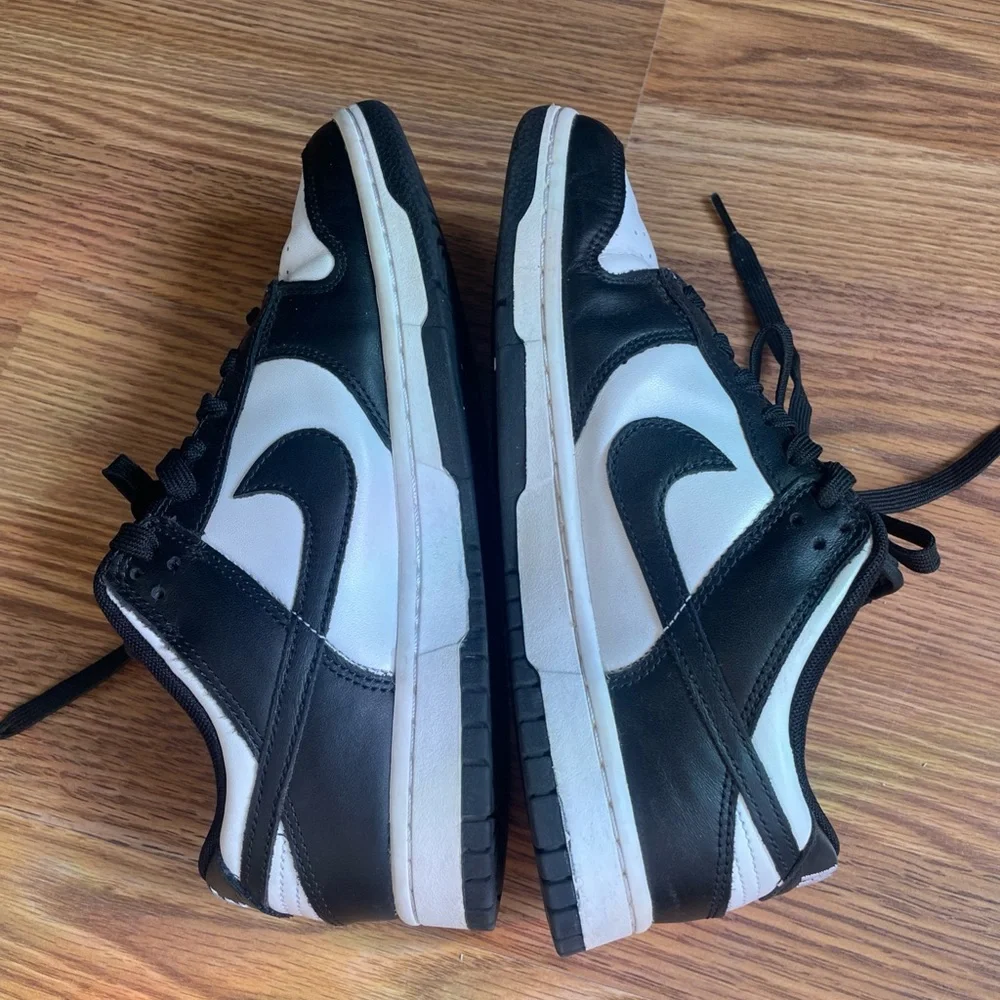 Nike Dunk Low Retro Panda Black White Black 2021 DD1391 100 Men's 7 Women's 8.5